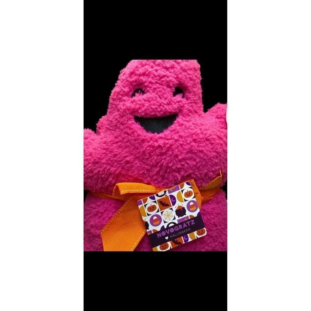 BNWT Novogratz 2 Pink Ghost Pillows One Boy & One TikTok Viral Halloween